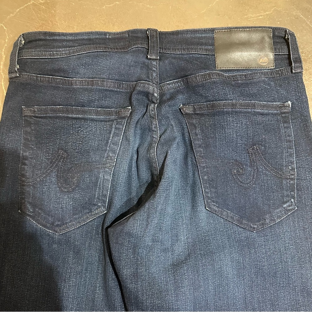 AG Adriano Goldschmied - The Graduate - Men's Indigo Straight Jeans - Size 30 - Picture 11 of 15